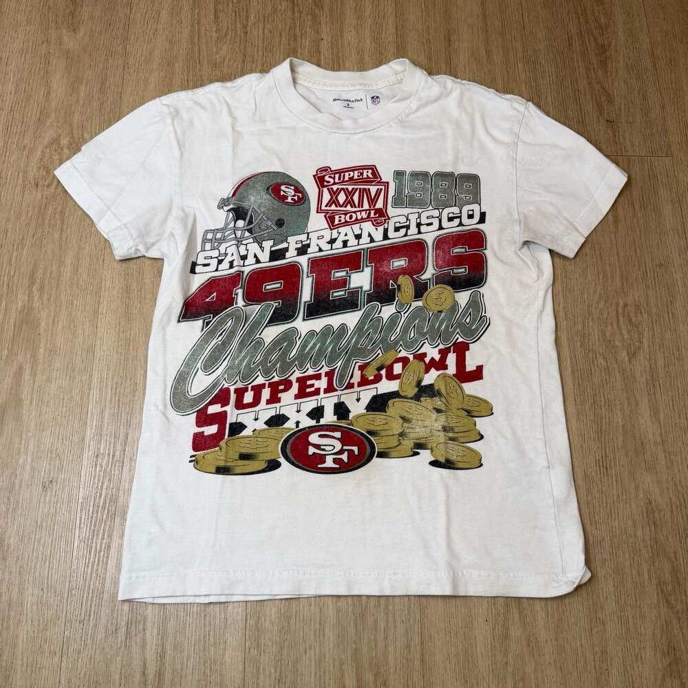Vintage Abercrombie & Fitch x NFL San Francisco 49ers Super Bowl XXIV Size S